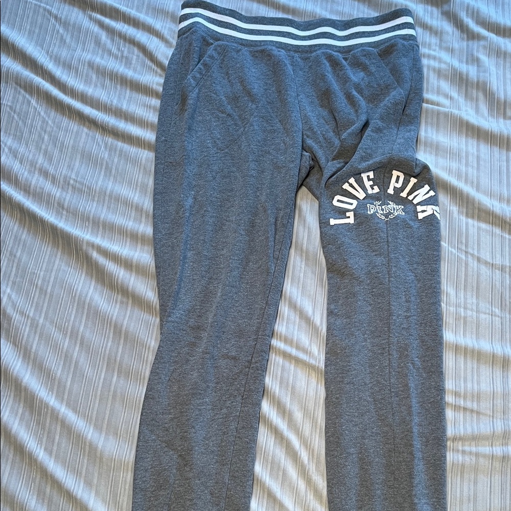 PINK Victoria's Secret Charcoal Sweatpants